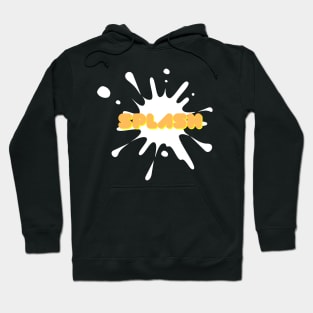 Orange Splash Hoodie